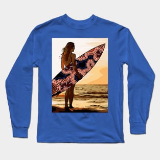 Surfs Up Australia Long Sleeve T-Shirt